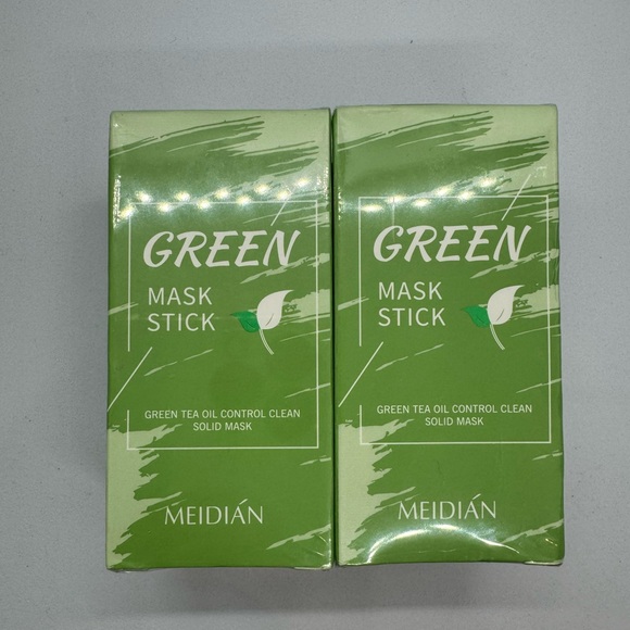 Meidian Green Tea Mask Stick set of 2 - Picture 1 of 2